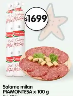 Supermercados Buenos Días Piamontesa salame milan oferta
