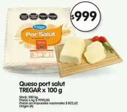 Supermercados Buenos Días Tregar queso port salut oferta