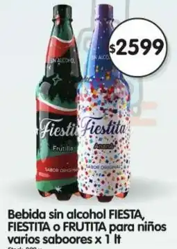 Supermercados Buenos Días Fiesta bebida sin alcohol oferta