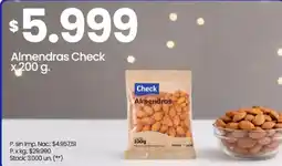 Changomas Check almendras oferta