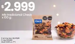 Changomas Check mix tradicional oferta