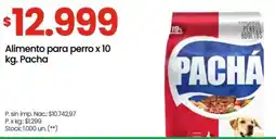 Changomas Pachá alimento para perro oferta