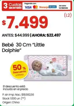 Changomas Little dolphie bebé oferta