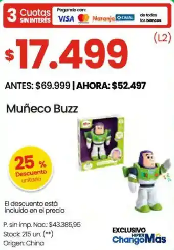 Muñeco buzz