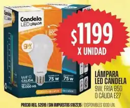 Supermercados Vea Lámpara led candela oferta