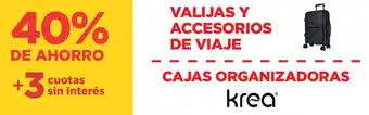 Krea valijas y accesorios de viaje