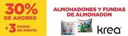 Supermercados Vea Krea almohadones y fundas de almohadon oferta