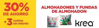 Krea almohadones y fundas de almohadon