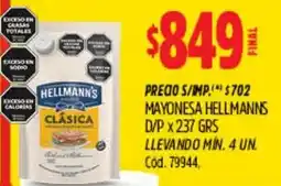 Supermercados Yaguar Hellmann's mayonesa d/p oferta