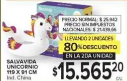 Carrefour Salvavida unicornio oferta