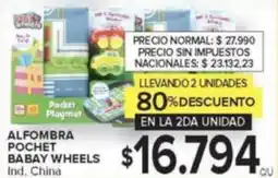 Carrefour Alfombra pochet babay wheels oferta