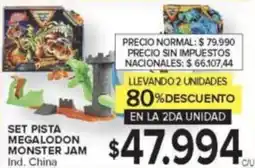 Carrefour Set pista megalodon monster jam oferta