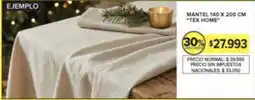 Carrefour Tex home mantel oferta