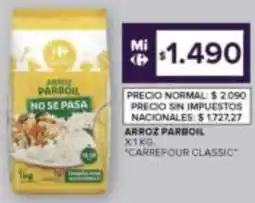 Carrefour Carrefour classic arroz parboil oferta