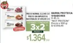 Carrefour Not protein barra proteica v/sabores oferta