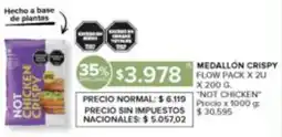 Carrefour Medallón crispy flow pack oferta
