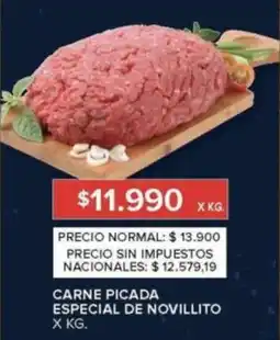 Carrefour Carne picada especial de novillito oferta