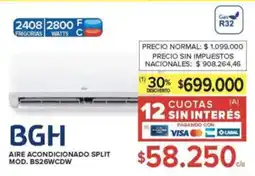 Carrefour Bgh aire acondicionado split oferta