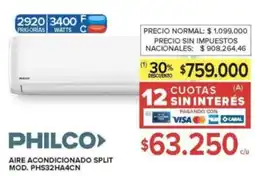 Carrefour Philco aire acondicionado split oferta