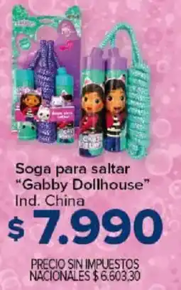 Carrefour Gabby dollhouse soga para saltar oferta