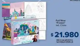 Carrefour Frozen foil wow oferta