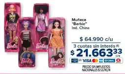 Carrefour Barbie muñeca oferta