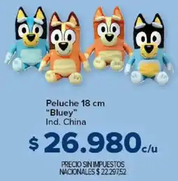 Carrefour Bluey peluche oferta