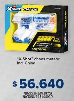 Carrefour X-shot chaos meteor oferta