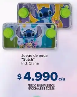 Carrefour Stitch juego de agua oferta