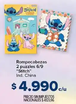 Carrefour Stitch rompecabezas oferta