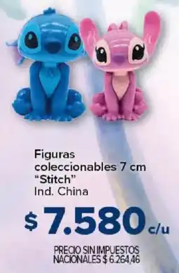 Carrefour Stitch figuras coleccionables oferta