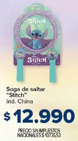 Carrefour Stitch soga de saltar oferta