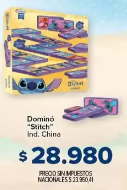 Carrefour Stitch dominó oferta