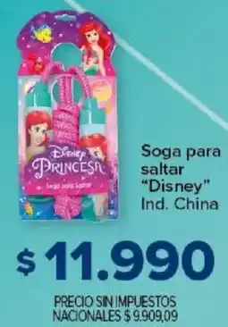 Carrefour Disney soga para saltar oferta