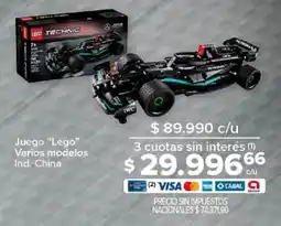 Carrefour Lego juego varios modelos oferta