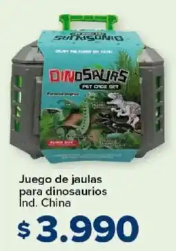 Carrefour Juego de jaulas para dinosaurios oferta