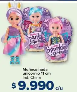 Carrefour Muñeca hada unicornio oferta