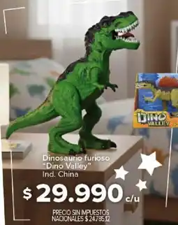 Carrefour Dino valley dinosaurio furioso oferta