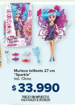 Carrefour Sparkle muñeca brillante oferta
