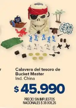 Carrefour Bucket master calavera del tesoro oferta