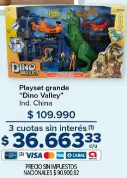 Carrefour Dino valley playset grande oferta