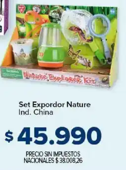 Carrefour Set expordor nature oferta