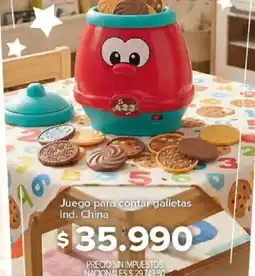 Carrefour Juego para contar galletas oferta