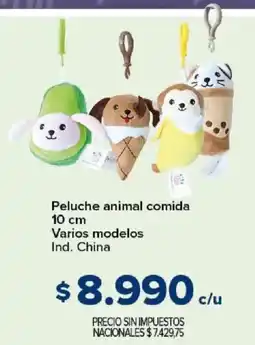 Carrefour Peluche animal comida oferta