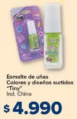 Carrefour Tiny esmalte de uñas colores y diseños surtidos oferta
