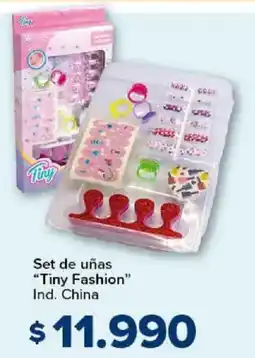 Carrefour Tiny fashion set de uñas oferta