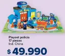 Carrefour Playset policía oferta