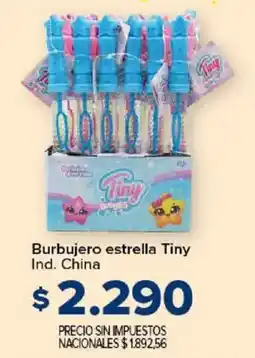 Carrefour Tiny burbujero estrella oferta