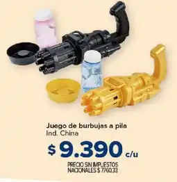 Carrefour Juego de burbujas a pila oferta
