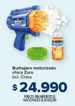 Carrefour Zuru burbujero motorizado chico oferta
